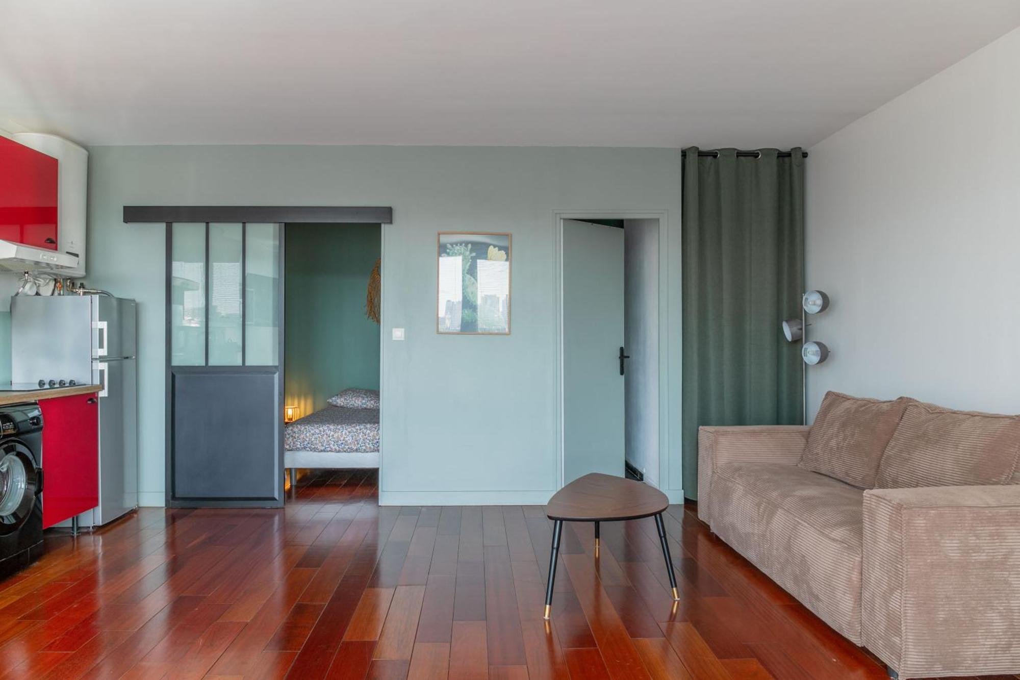 Bel Appartement F2 42 M2 อีวรี-ซูร์-แซ็น ภายนอก รูปภาพ